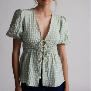 Urban Outfitters Kimchi Blue Checkered Top